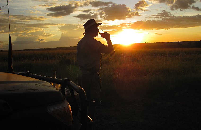 Masai Mara, Sundowner