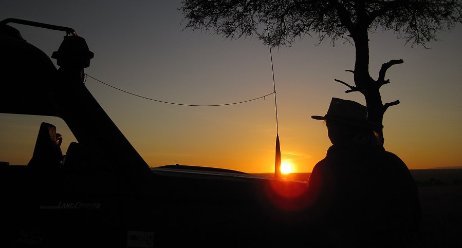 Sonnenaufgang in der Masai Mara