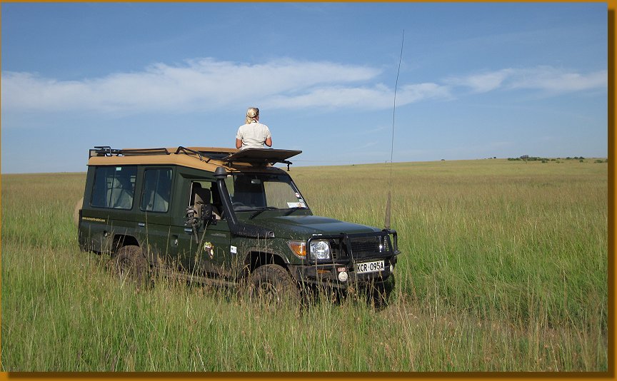 Wenn die Trockenzeit ins Wasser fällt oder die letzte Safari vor Corona (Corvid 19)!