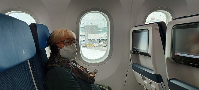 KLM Flug; KL 0565 Amsterdam - Nairobi