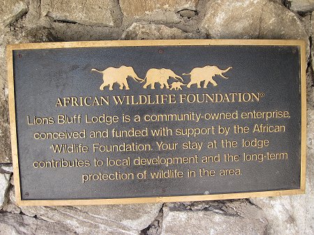 The old Lion Bluff Lodge - Lumo Conservancy