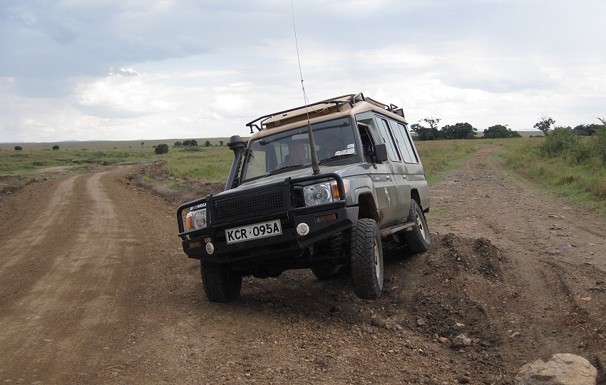 Jörg Reinecke, Pirschfahrt in der Masai Mara
