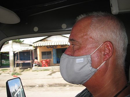 on the road to Diani