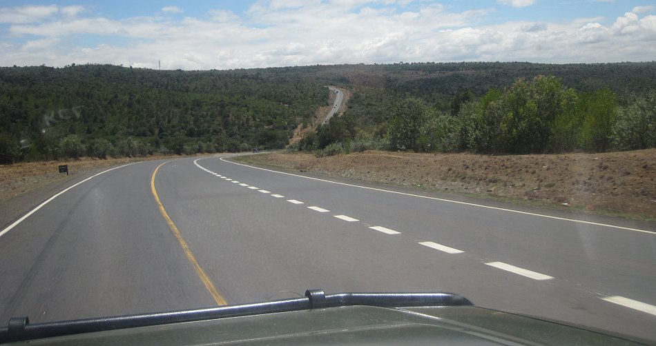 on the road to Nairobi