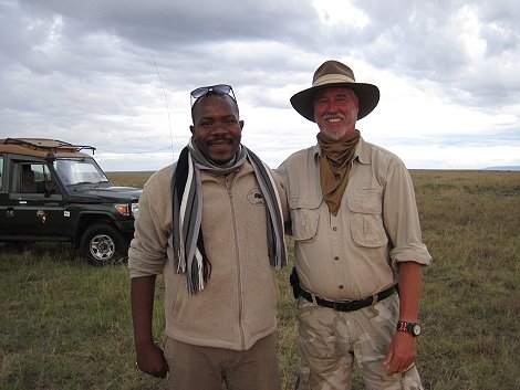Sundowner in der Masai Mara