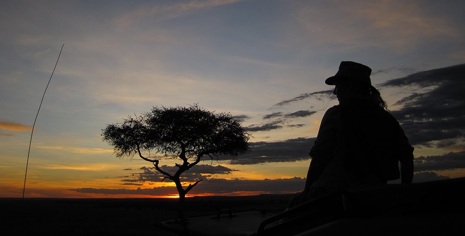 Petra Reiencke, Sundowner in der Mara