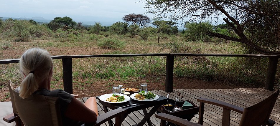 Tawi Lodge und Reservat