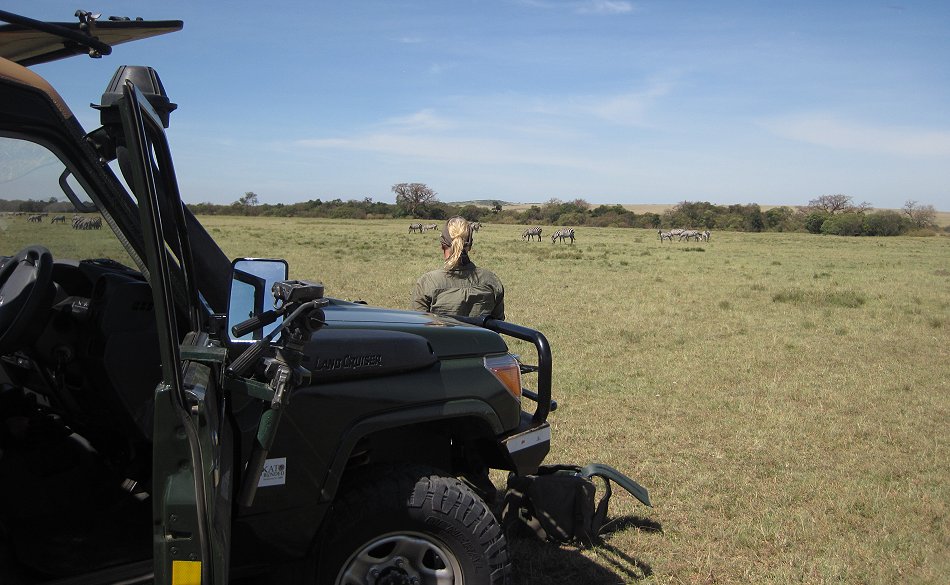 Buschfrühstück in der Masai Mara