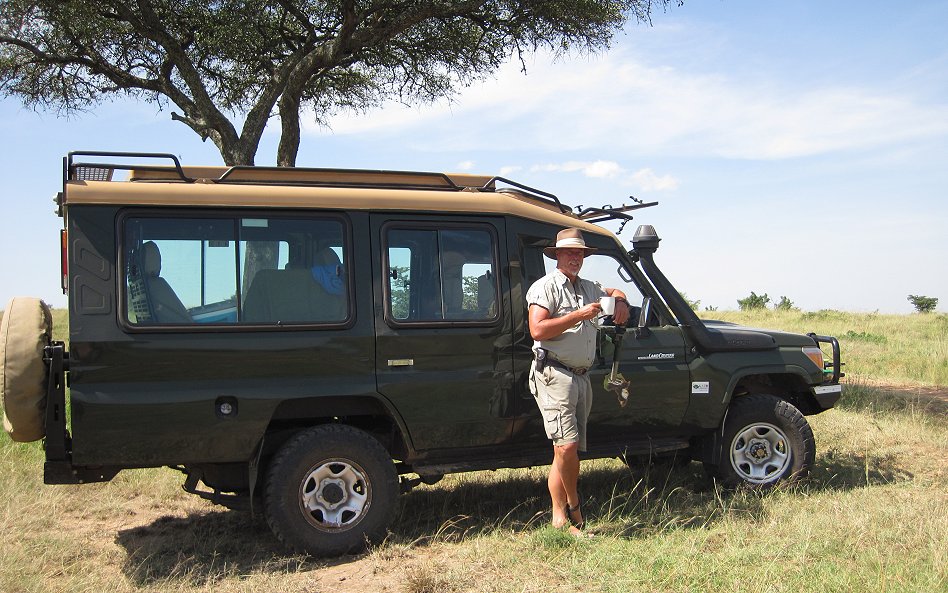 Buschfrühstück in der Masai Mara