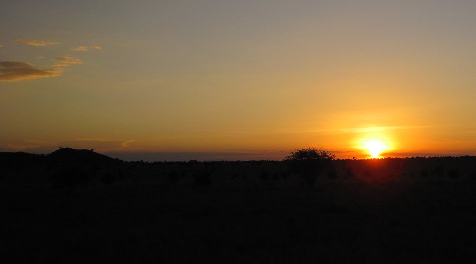 Sundowner im Lumo Conservancy