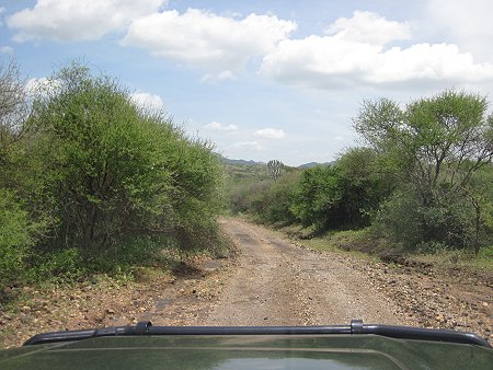 auf dem Weg in den Tsavo West