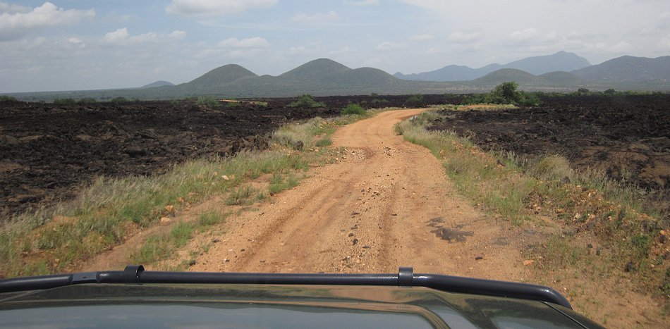 Shetani Lawa Feld - Tsavo West National Park