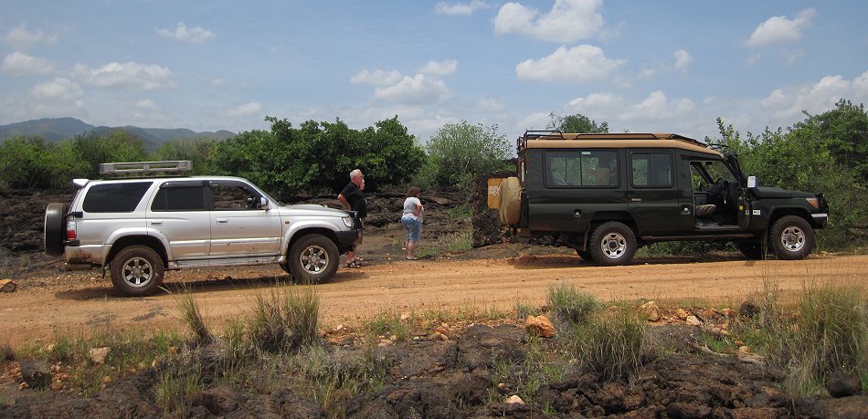 Shetani Lawa Feld - Tsavo West National Park