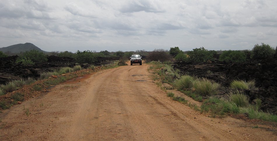 Shetani Lawa Feld - Tsavo West National Park