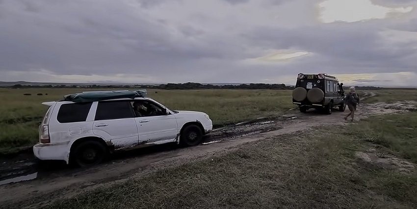 Mit dem Subaru durch Afrika
