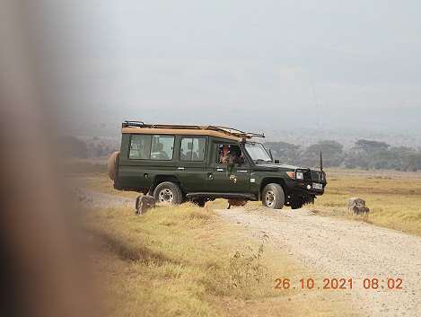 im Amboseli National Park