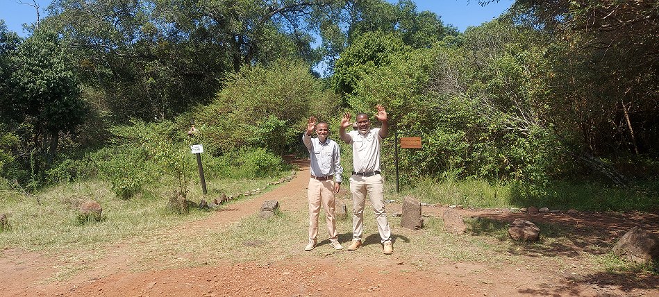 Abschied im Mara Bush Camp