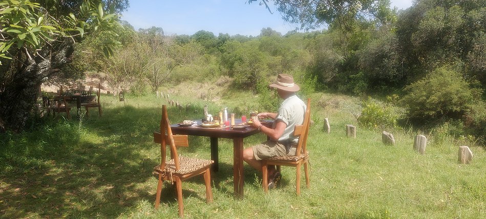 Abschied im Mara Bush Camp