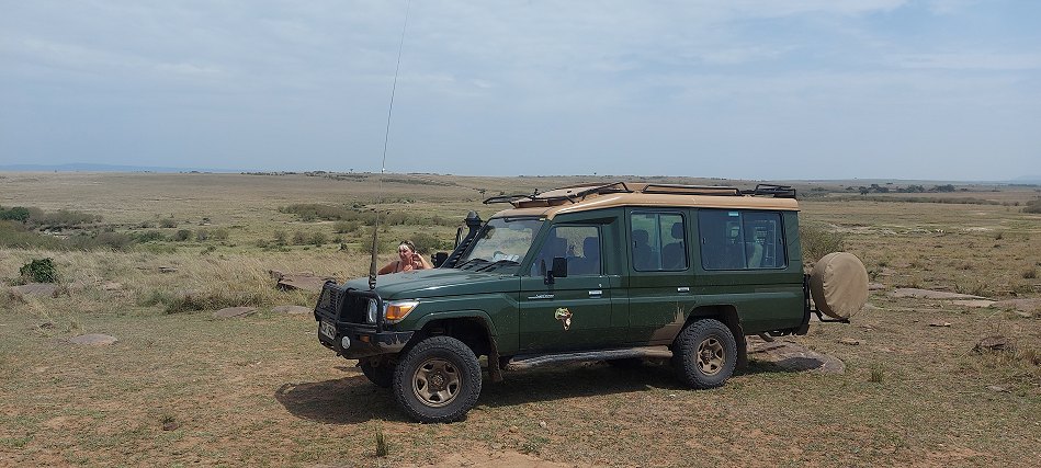 Buschfrühstück in der Masai Mara