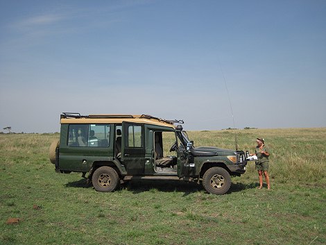 Buschfrühstück in der Masai Mara