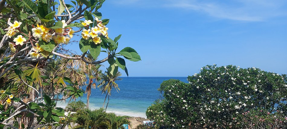 bei Freunden am Jumba Beach