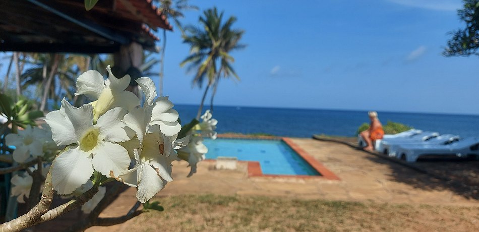 bei Freunden am Jumba Beach