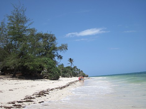 bei Freunden am Jumba Beach