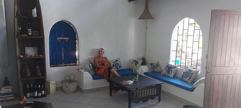 bei Freunden am Jumba Beach
