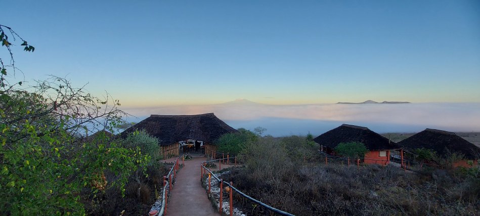 Kilimanjaro vom Leopard Lair Cottage - Lumo Conservancy
