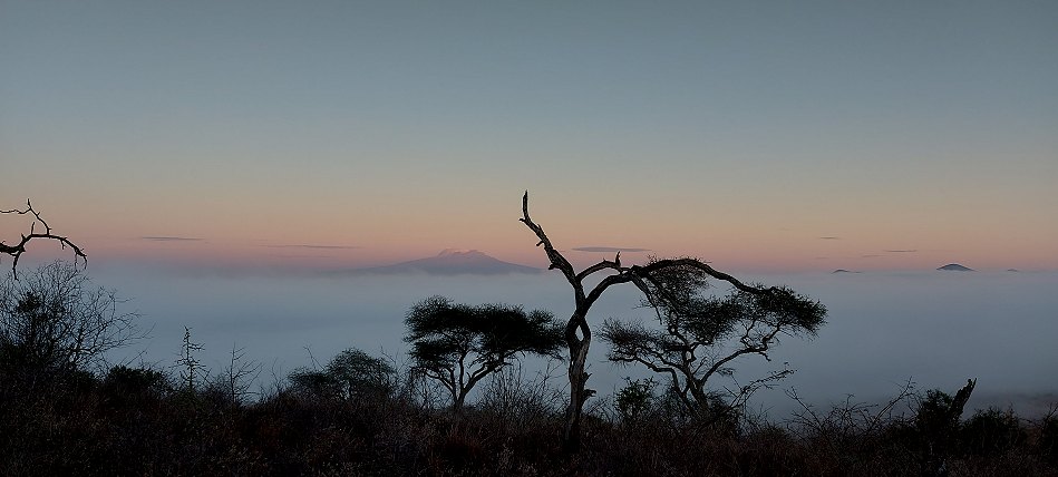 Kilimanjaro vom Leopard Lair Cottage - Lumo Conservancy