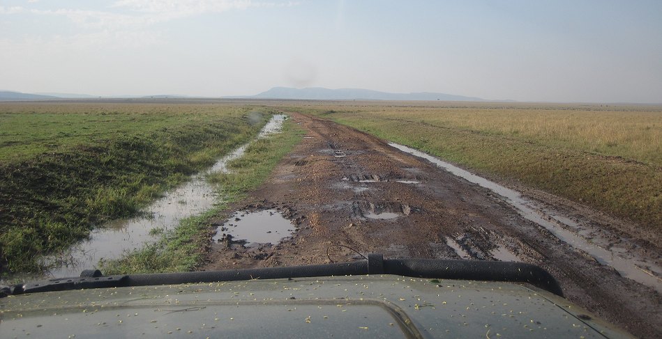 Masai Mara nach heftigem Regen