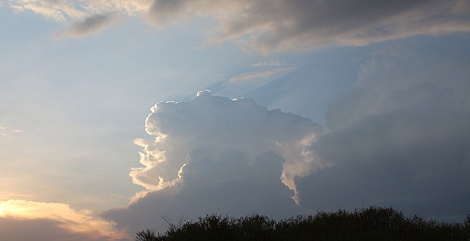 Wolken über der Masai Mara