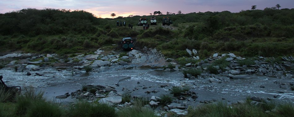 Rekero Crossing im Schlamm