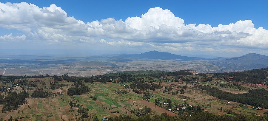 auf dem Weg zum Nakuru National Park