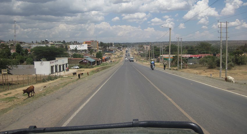 Unterwegs in Richtung Naivasha