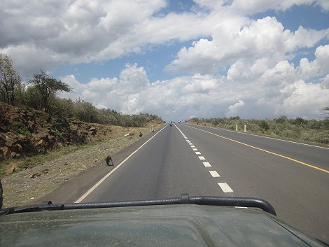 Unterwegs in Richtung Naivasha
