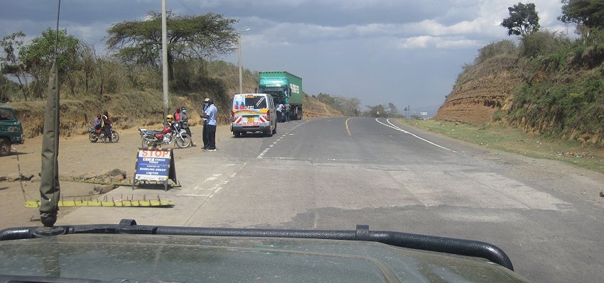 Unterwegs in Richtung Naivasha
