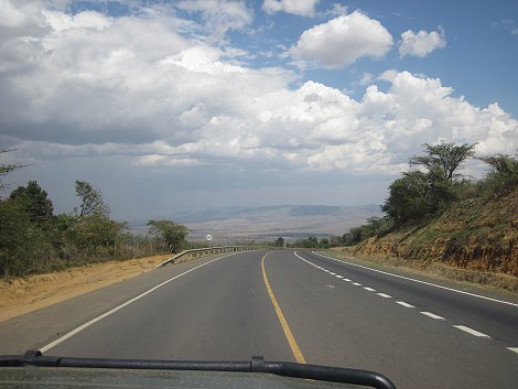 Unterwegs in Richtung Naivasha