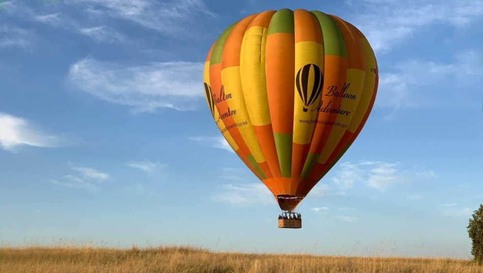 unsere Ballon Safari mit Ballon Adventure und Pilotin Janine Fraser