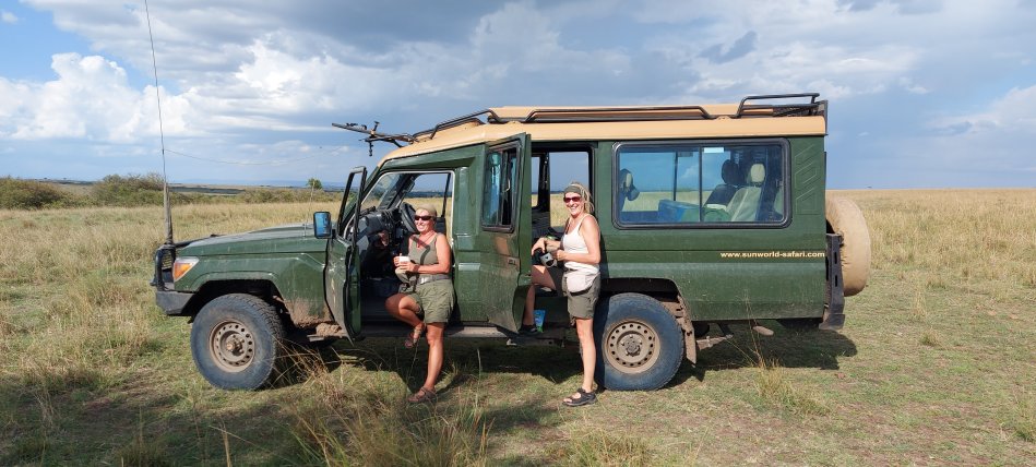 Bushbreakfast in Masai Mara