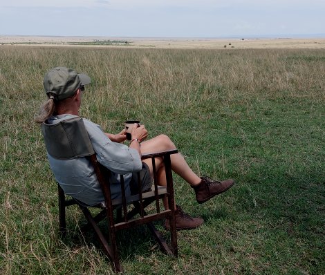 Buschfrühstück in der Masai Mara