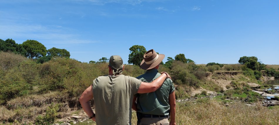 gemütliches Bushfrühstück in der Masai Mara