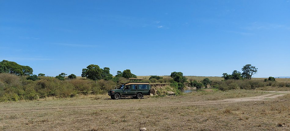 gemütliches Bushfrühstück in der Masai Mara