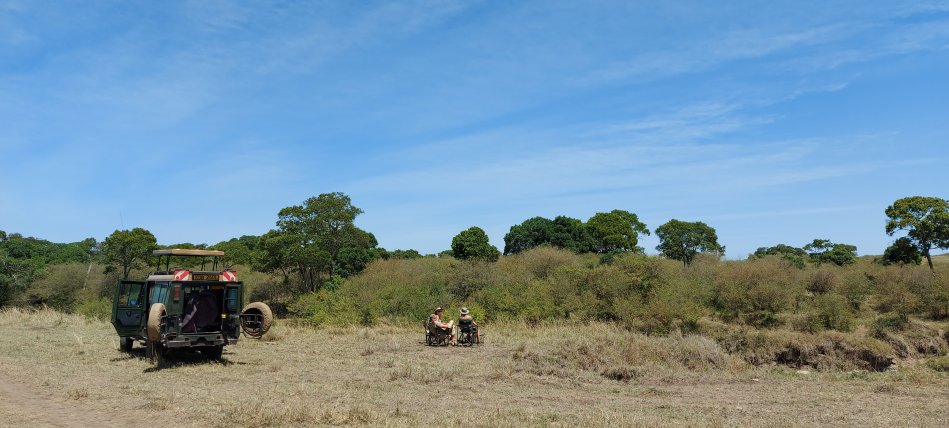 gemütliches Bushfrühstück in der Masai Mara