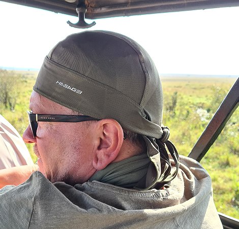 Peter Labuch auf Safari