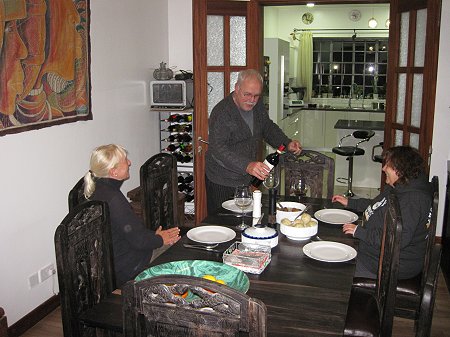 bei Freunden in Nairobi