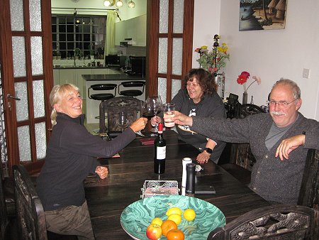 bei Freunden in Nairobi