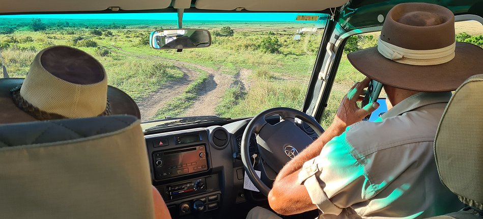 Petra und Jörg Reinecke auf Safari