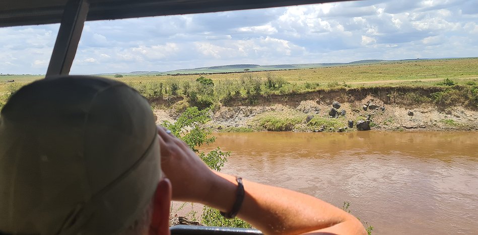 Peter Labuch am Mara River