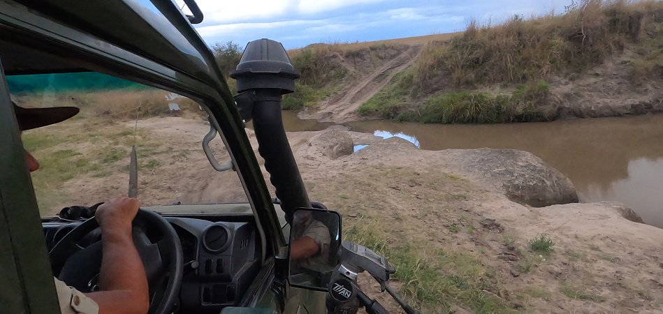 Jörg Reinecke auf Safari